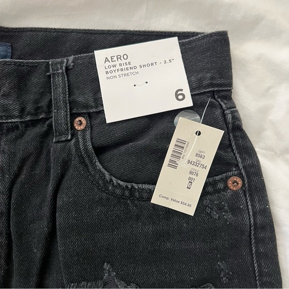 Size 6‎ Distressed Boyfriend Shorts - Picture 2 of 5